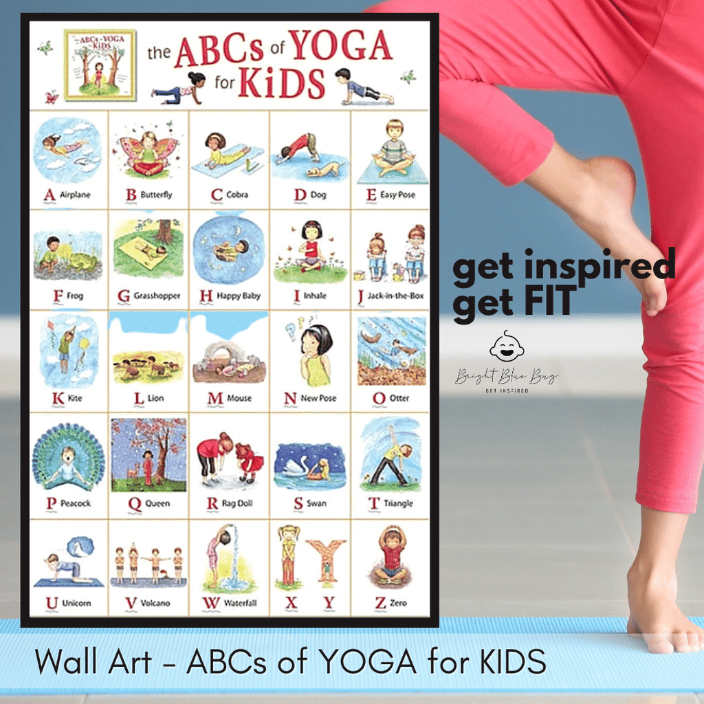 ABC's of Yoga - Wall Art.